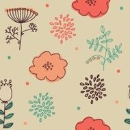 ornament seamless of floral graphic design elements N28