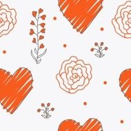 ornament seamless of floral graphic design elements N29