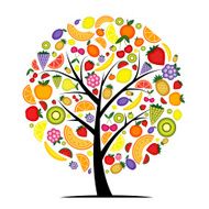 Energy fruit tree for your design