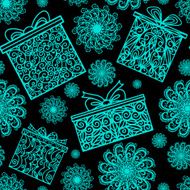 Christmas seamless pattern N186