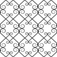 wrought iron pattern N14