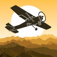 Airplane Silhouette N31