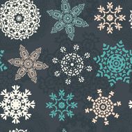 Snowflake Xmas Patter N6