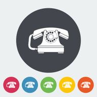 Vintage phone icon N3