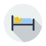 Hotel single icon N3