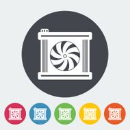 Radiator fan icon N2
