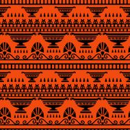 Greek seamless borders pattern
