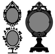 Mirror Ornate Vintage Retro