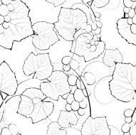 Vine seamless background N4