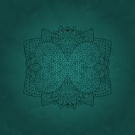Ornamental round lace pattern N29
