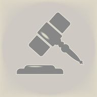 Hammer of judge N2