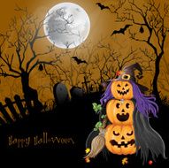 Halloween Party Background N15