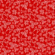 Seamless Christmas pattern N75