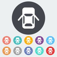 Car flat icon N13