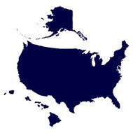 United States of America Map N15