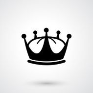 crown icon vector