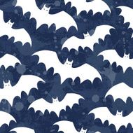 Seamless background with bats N16