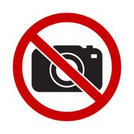Camera Not Allowed Sign