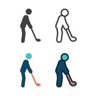 Golfer Icon