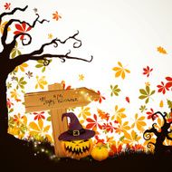 Vector Halloween Background N81