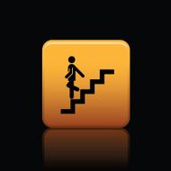 staircase button icon