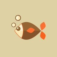 Fish Flat Icon N2