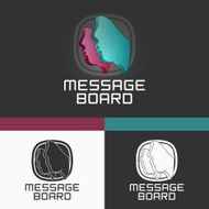Social People Symbol Template Vector Elements Brand Icon Design Illustration