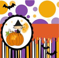 Halloween card N55