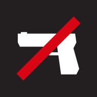 No Gun Sign N7