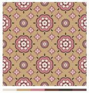 Seamless wallpaper patterns - floral series N16