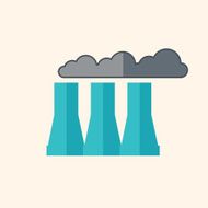 Factory Flat Icon N4
