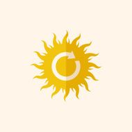 Solar Energy Flat Icon N2