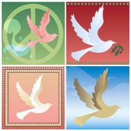 Four Doves