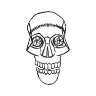 Hand drawn Halloween illustration N4