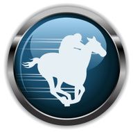 horse racing button