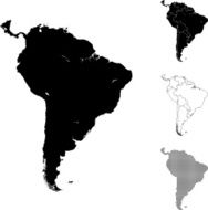 South America Map N8