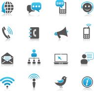 Communication Icons N163
