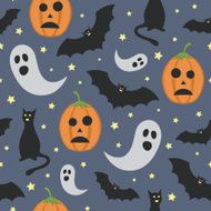 Halloween pattern and background N3