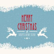merry christmas snowy background N2