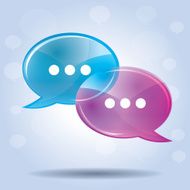 speech bubble for comunication N2