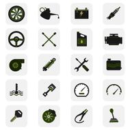 car service icons N14