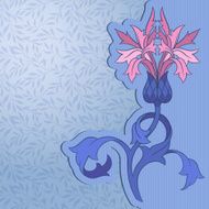 Vector greeting or invitation card N7