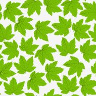 Seamless pattern leafs