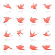 Birds Elements for design