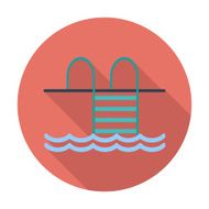 Pool flat icon N4