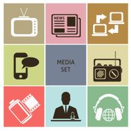 Media icons N23