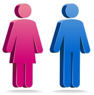 3D gender figures