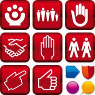 icon series people (vector) N2