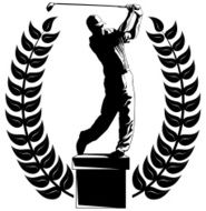 Men&#039;s Golf Trophy Graphic