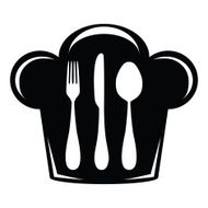 Cutlery and chef hat N2